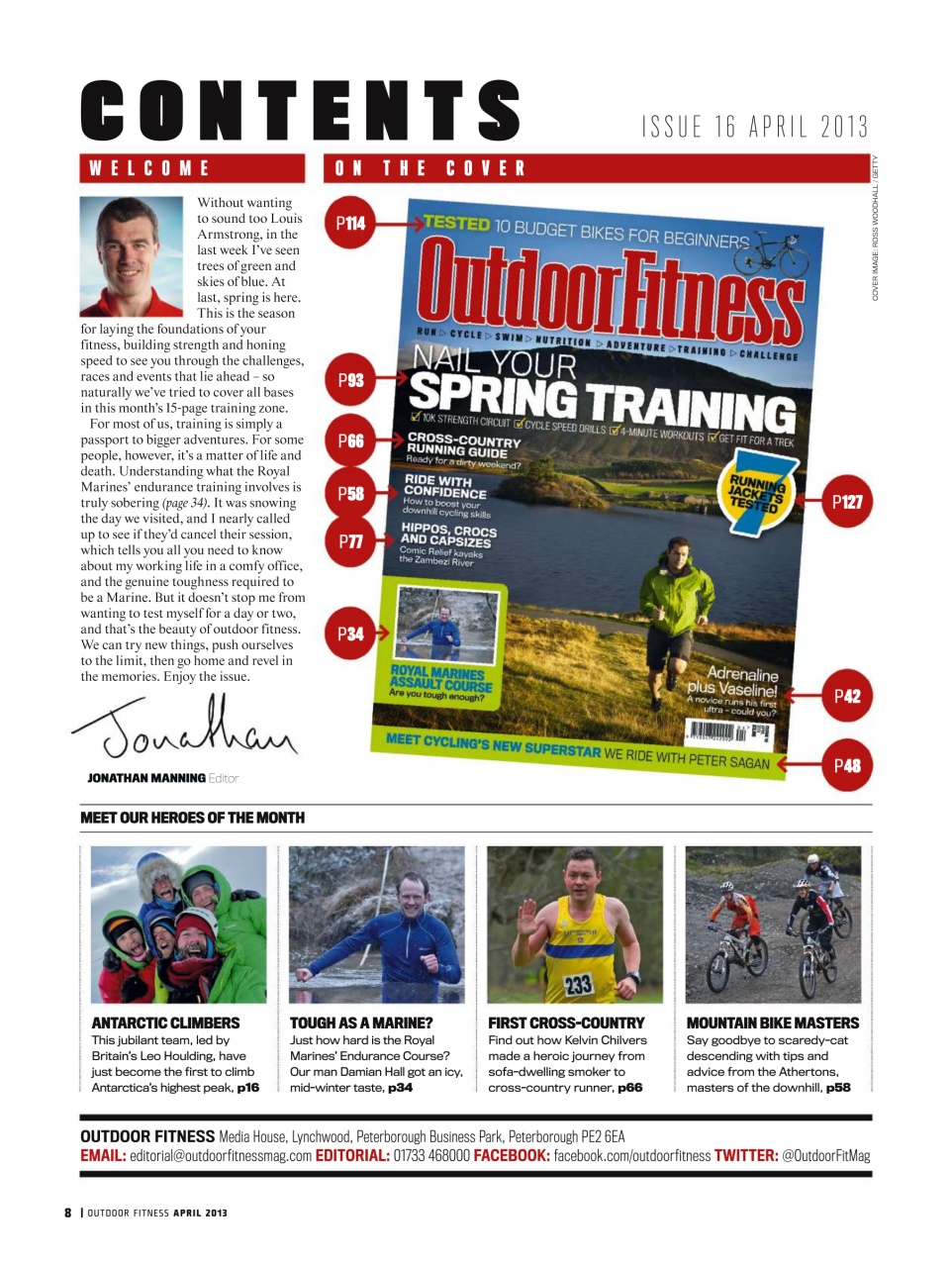 Outdoor Fitness & Adventure Preview Pages