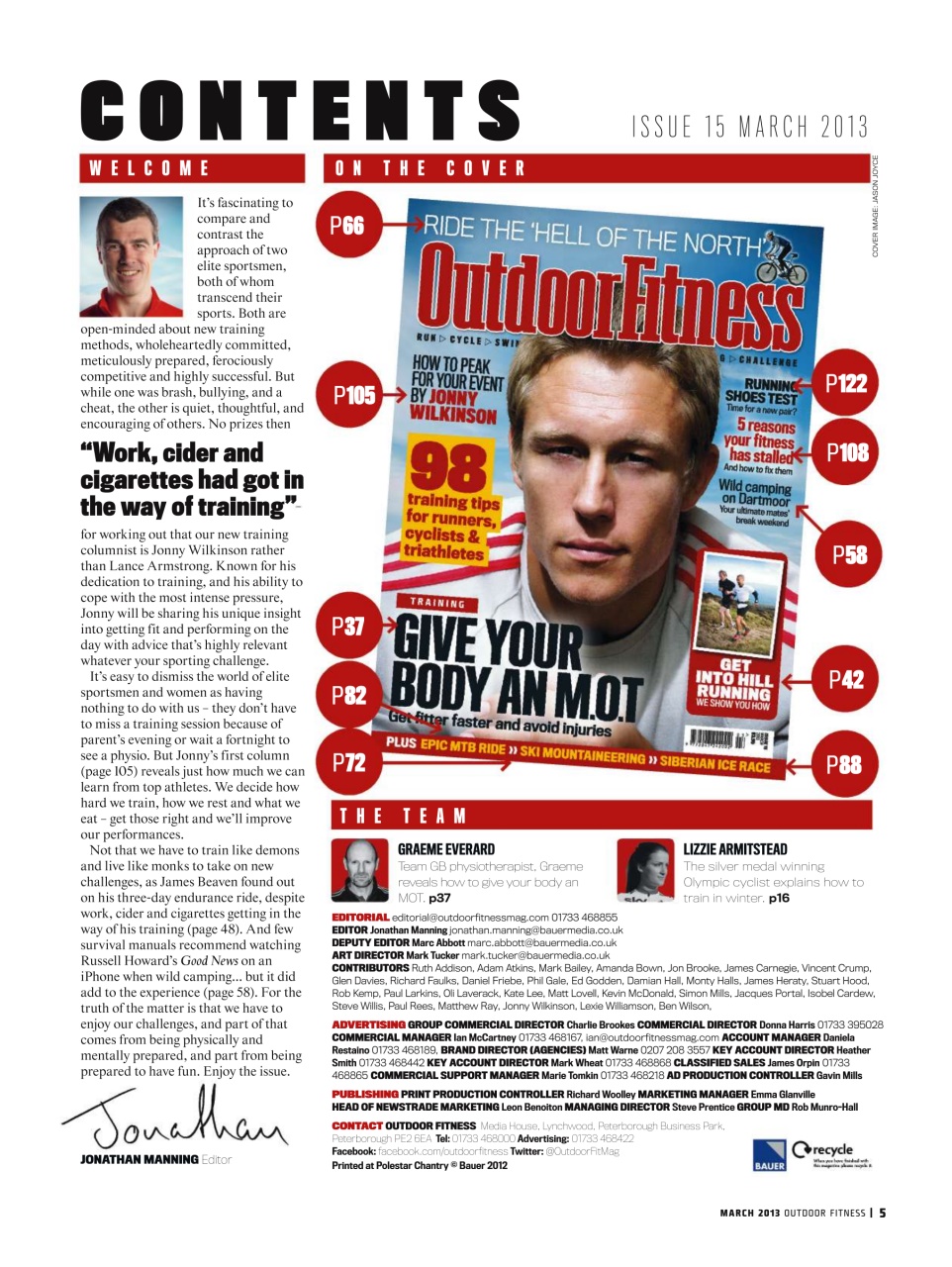Outdoor Fitness & Adventure Preview Pages