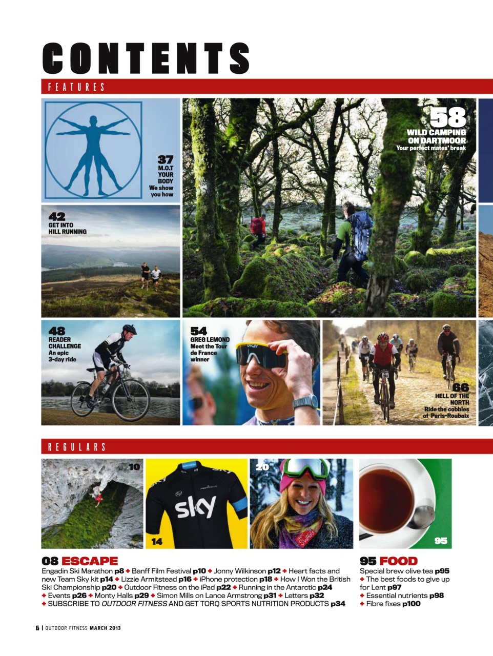 Outdoor Fitness & Adventure Preview Pages