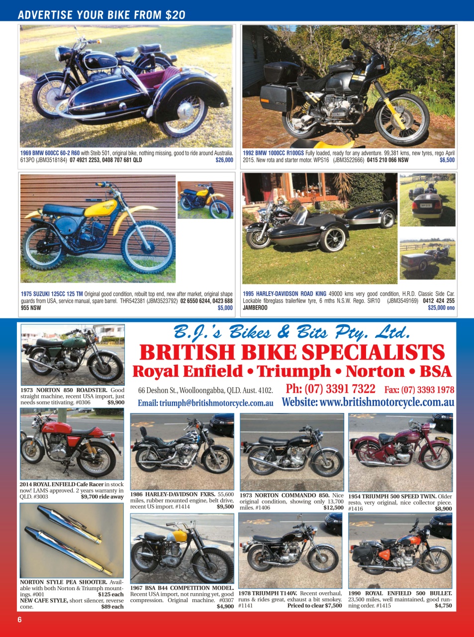 JUST BIKES Preview Pages