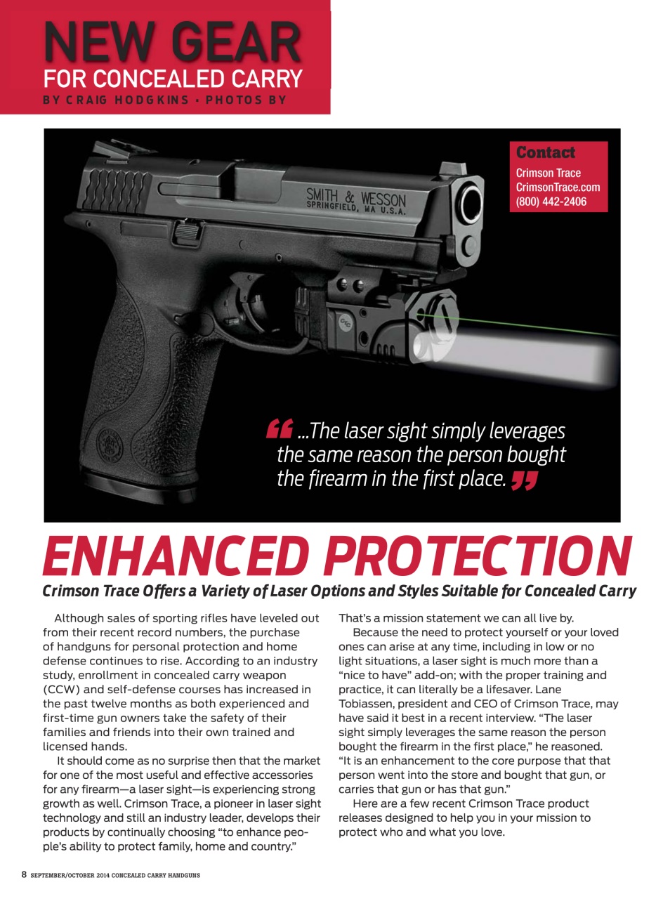 Concealed Carry Handguns Preview Pages