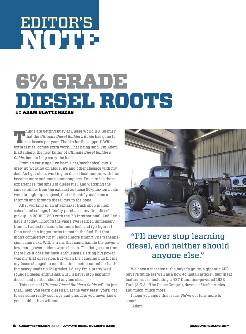 Ultimate Diesel Builders Guide Preview Pages