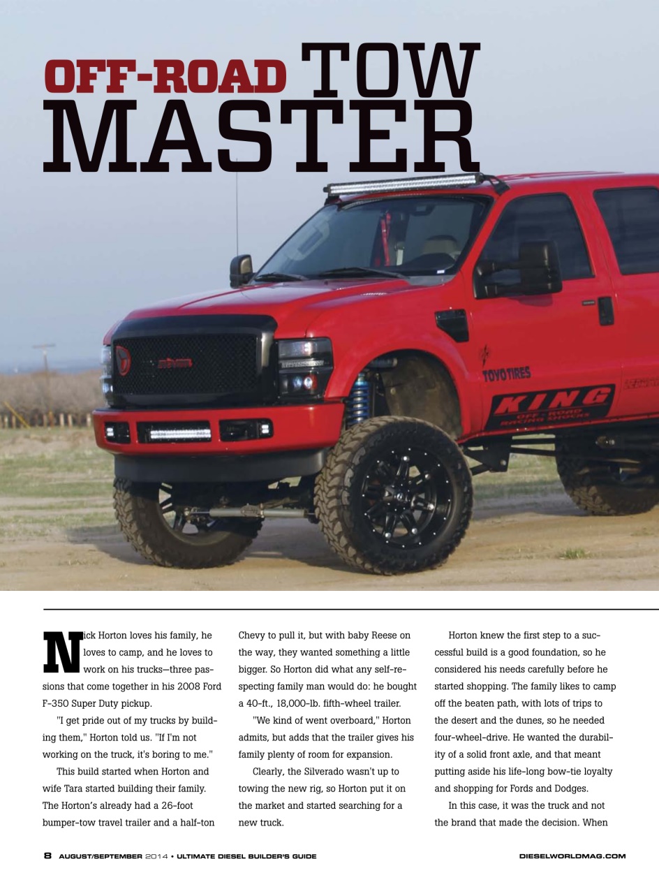 Ultimate Diesel Builders Guide Preview Pages