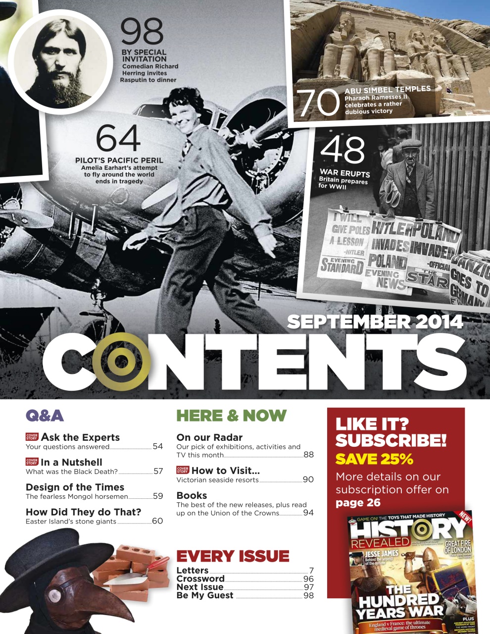 BBC History Revealed Magazine Preview Pages