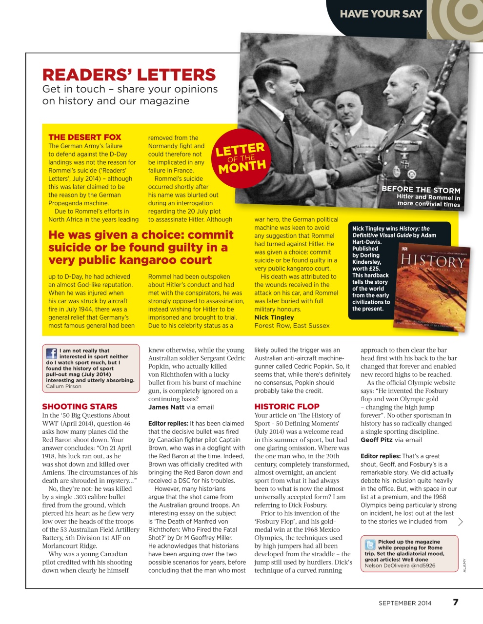 BBC History Revealed Magazine Preview Pages