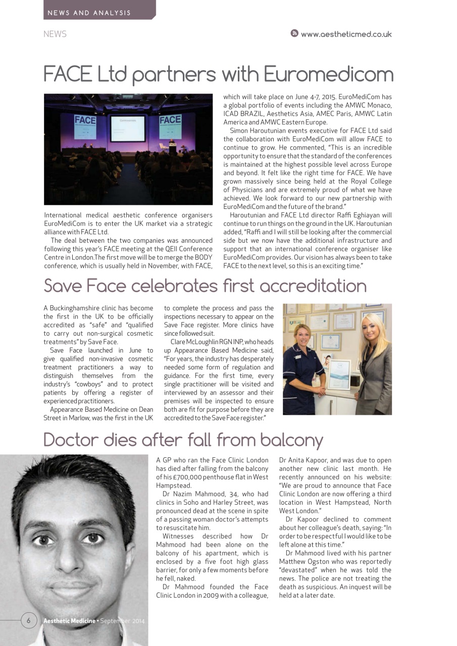 Aesthetic Medicine Preview Pages