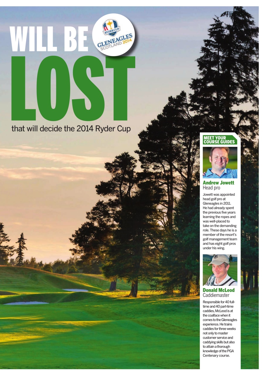Today's Golfer Preview Pages