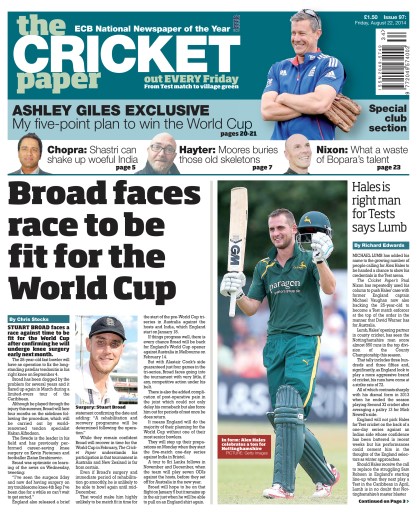 The Cricket Paper issue 