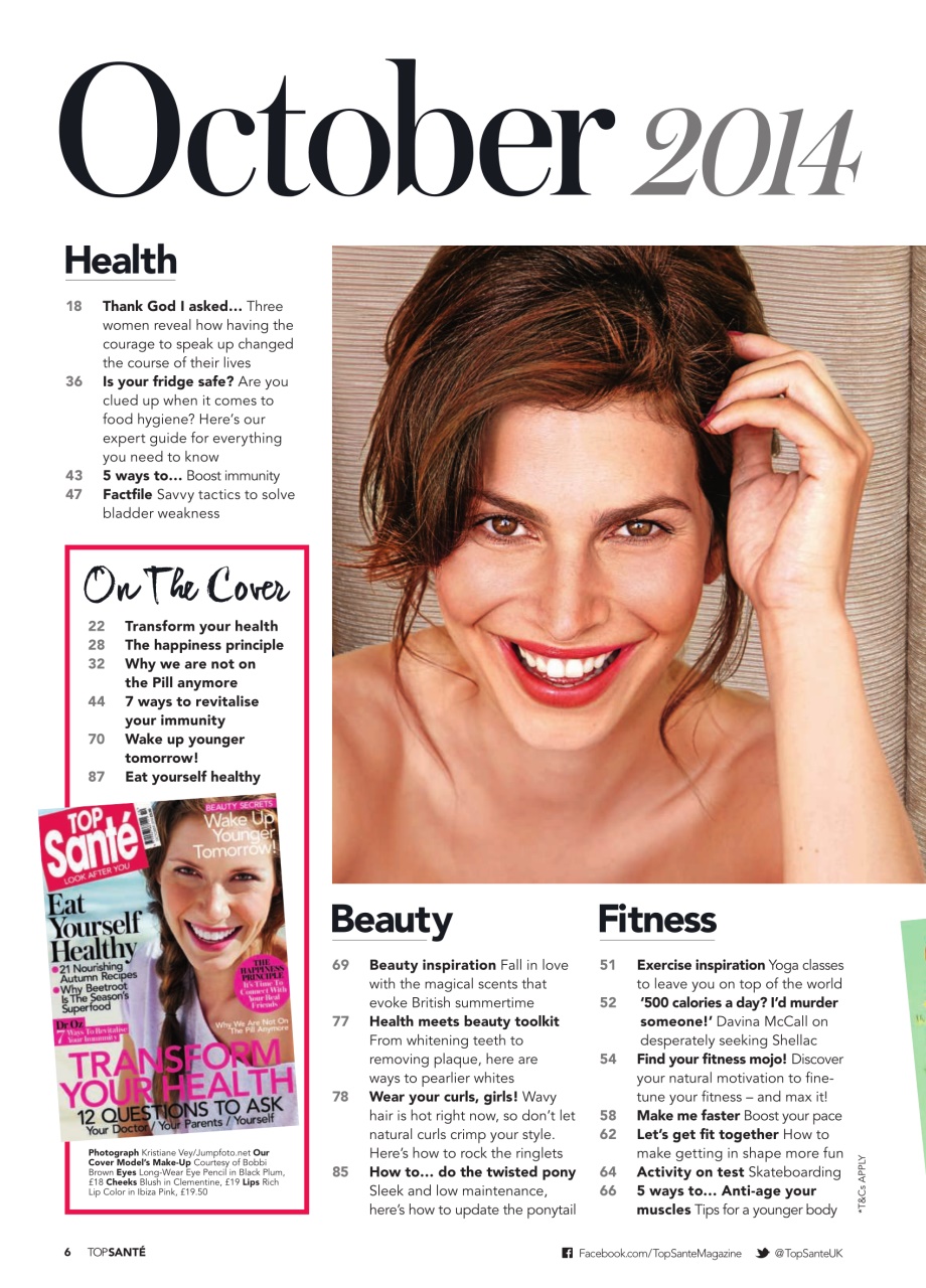 Top Sante Preview Pages