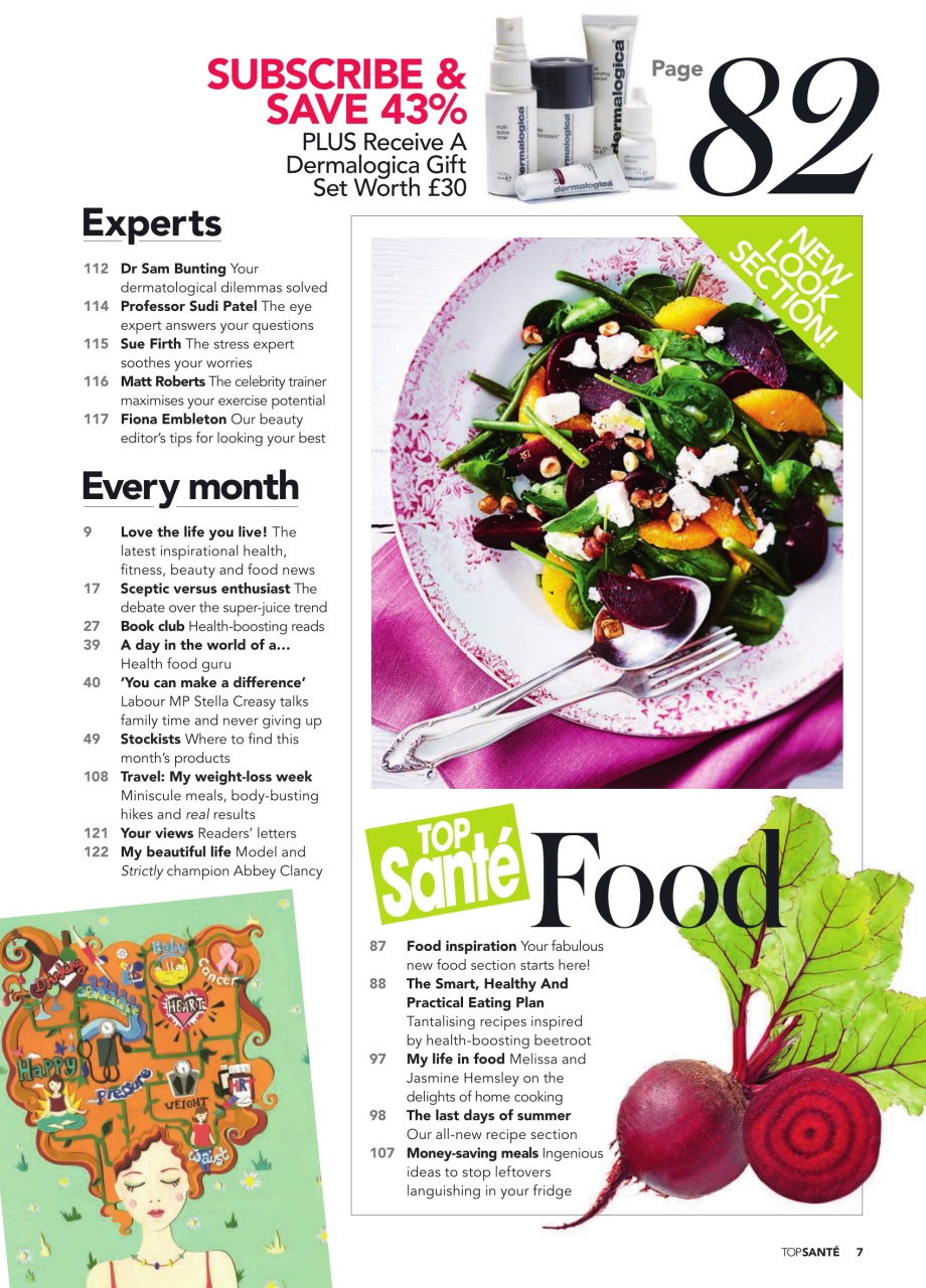 Top Sante Preview Pages