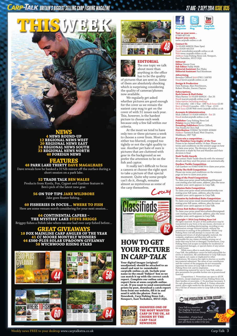 Carp-Talk Preview Pages