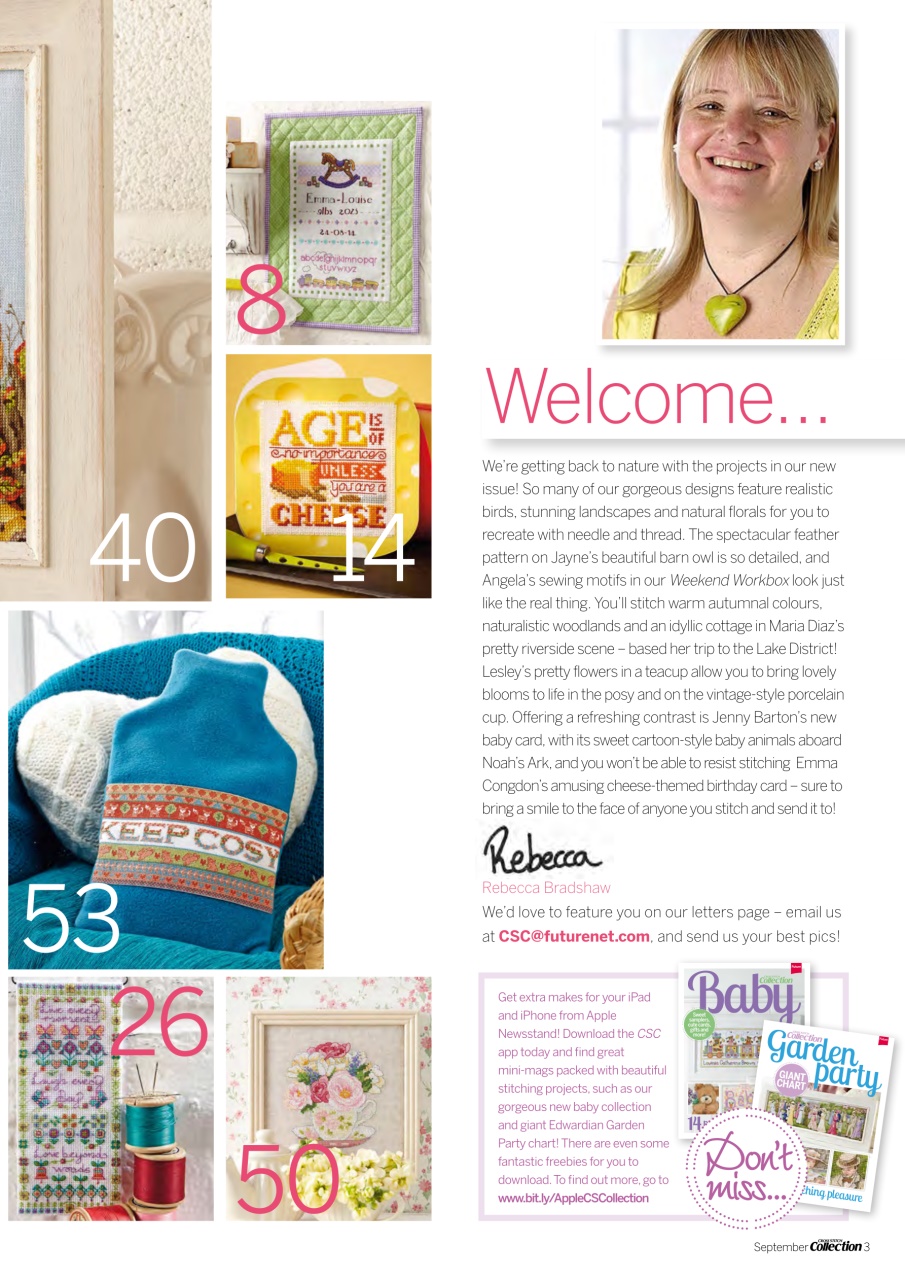 Cross Stitch Collection Preview Pages