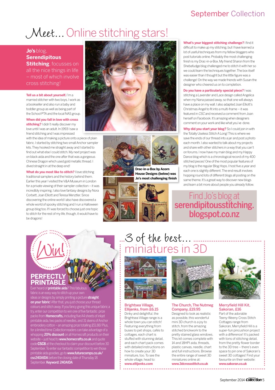 Cross Stitch Collection Preview Pages