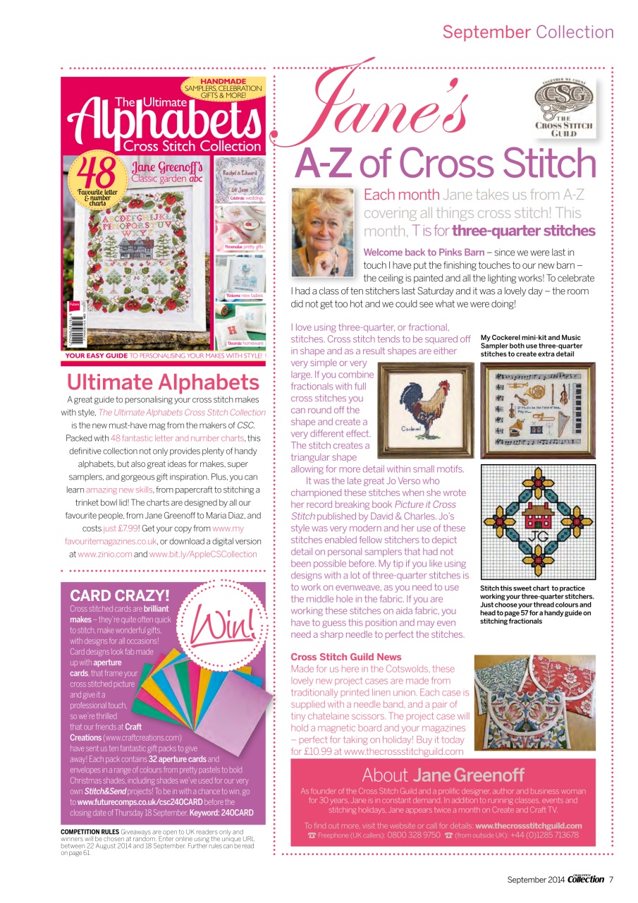 Cross Stitch Collection Preview Pages