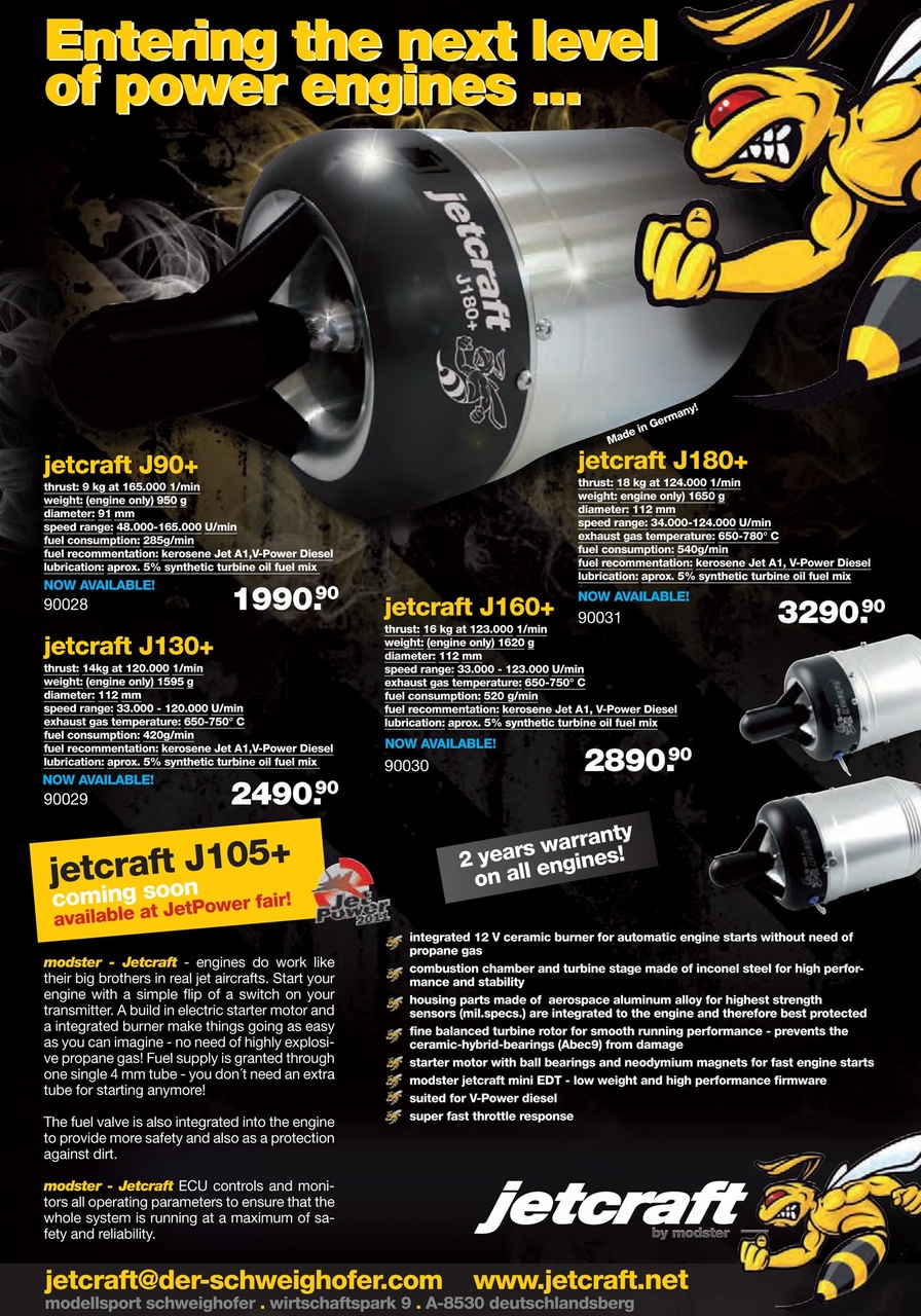 Jetpower Preview Pages