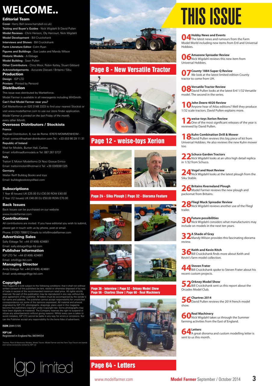 Model Farmer Magazine Preview Pages