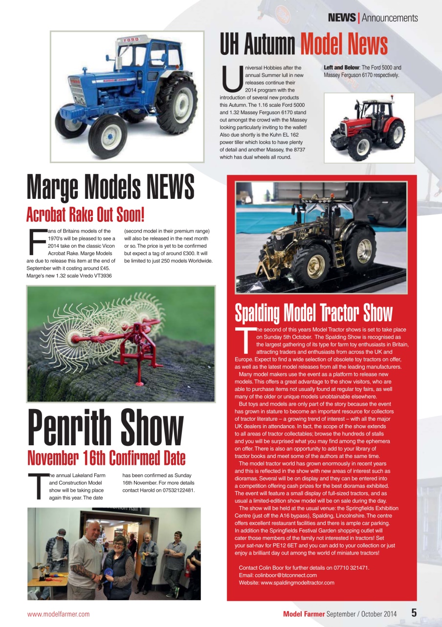 Model Farmer Magazine Preview Pages