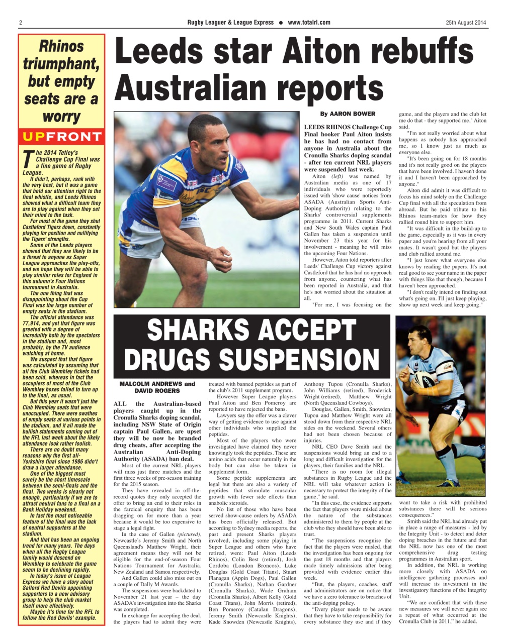 League Express Preview Pages