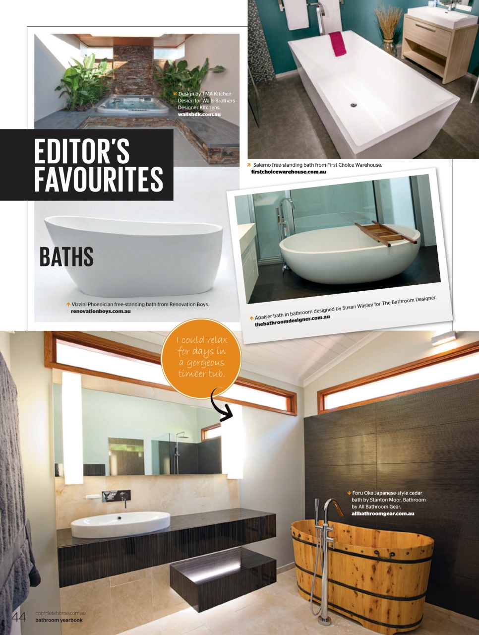 Bathroom Yearbook Preview Pages