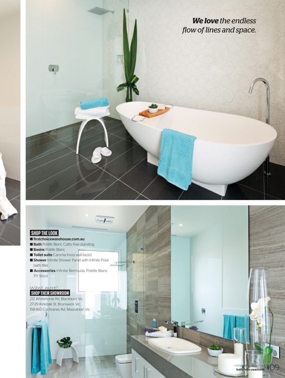 Bathroom Yearbook Preview Pages