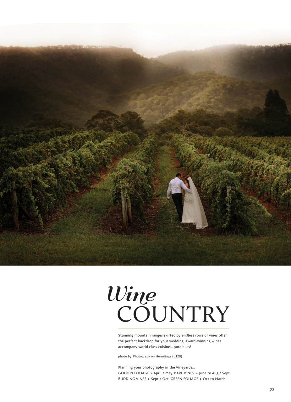 Hunter Valley Wedding Planner Preview Pages