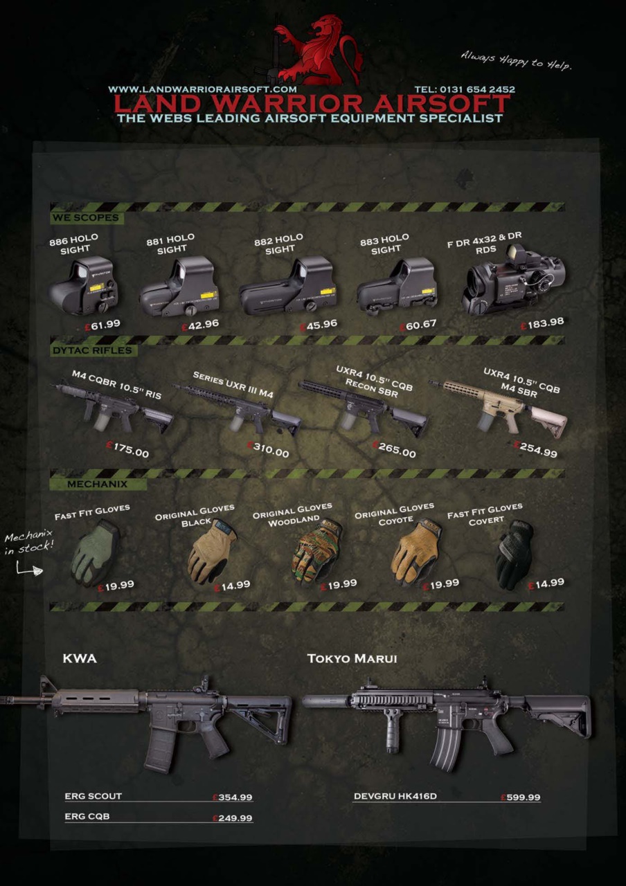 Airsoft Action Preview Pages