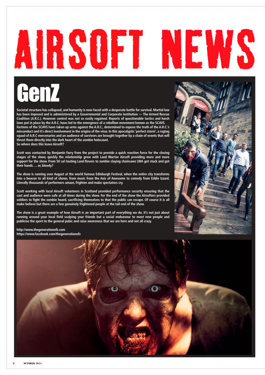 Airsoft Action Preview Pages