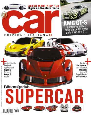 CAR magazine Italia issue SESSANTA
