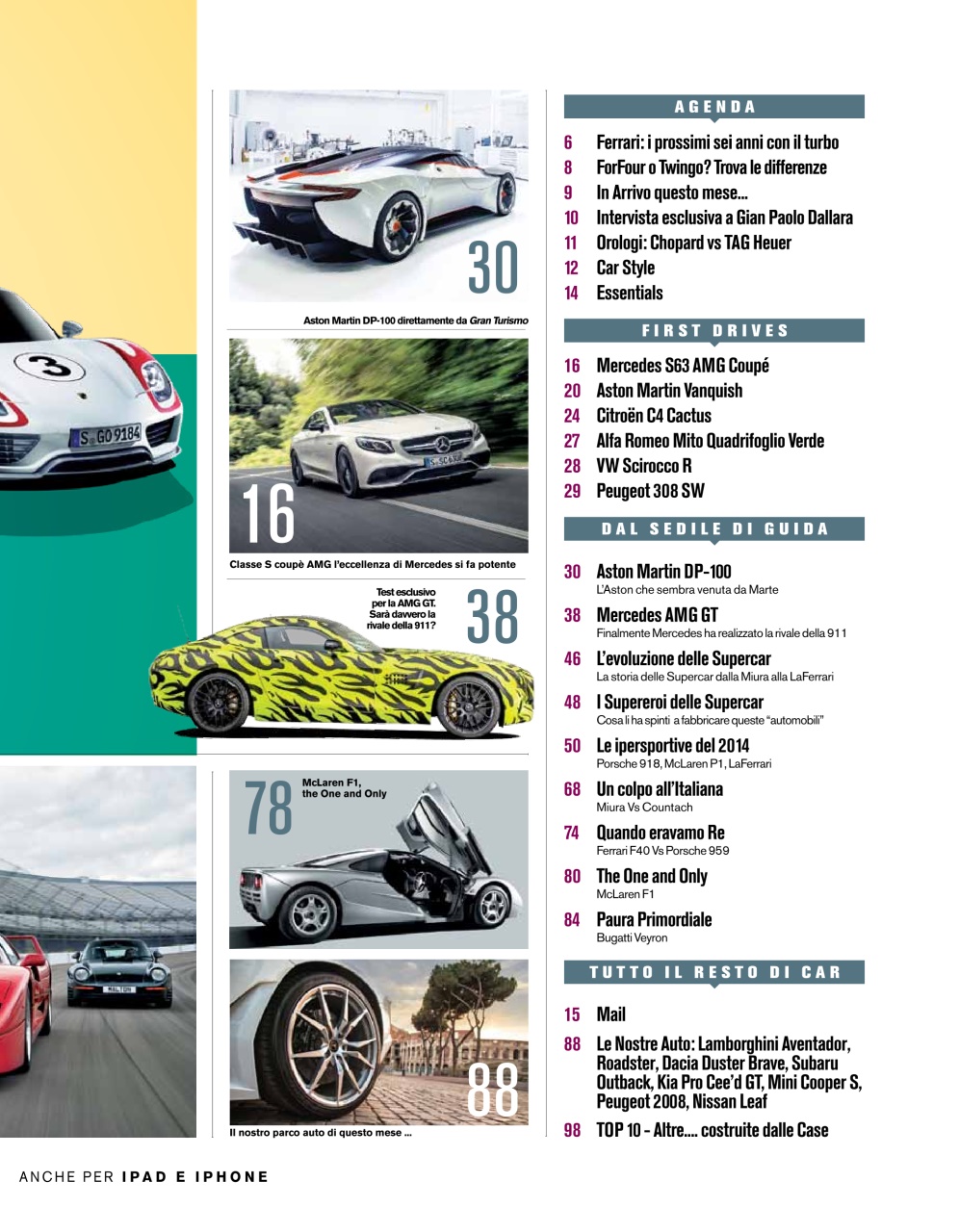 CAR magazine Italia Preview Pages