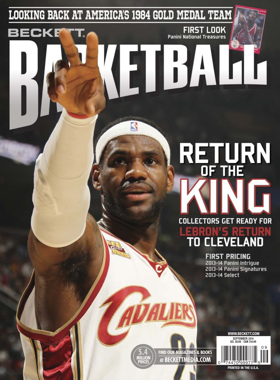 Beckett Basketball Magazine Preview Pages