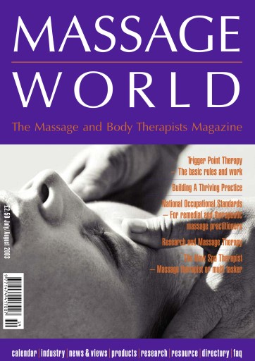Massage World issue 