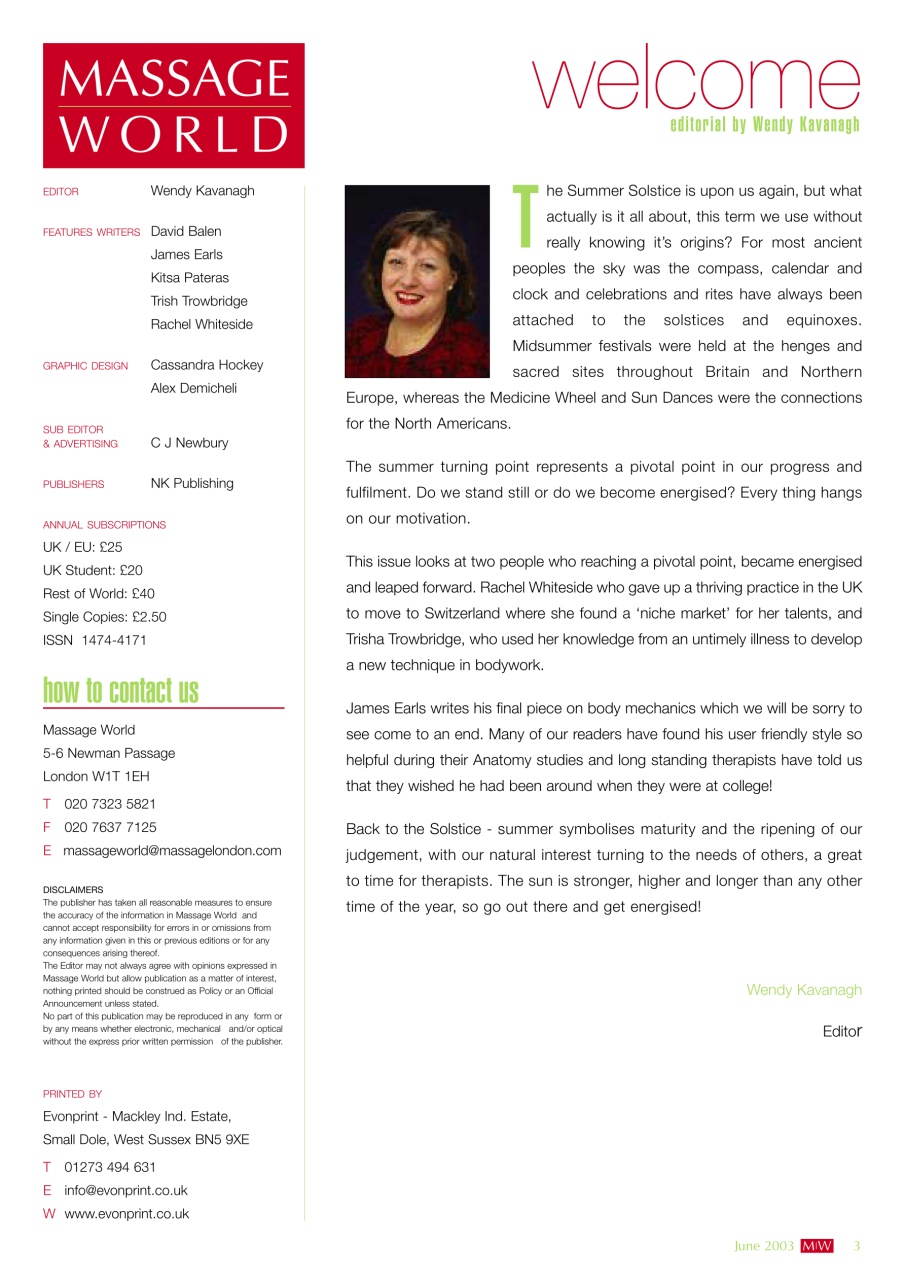 Massage World Preview Pages