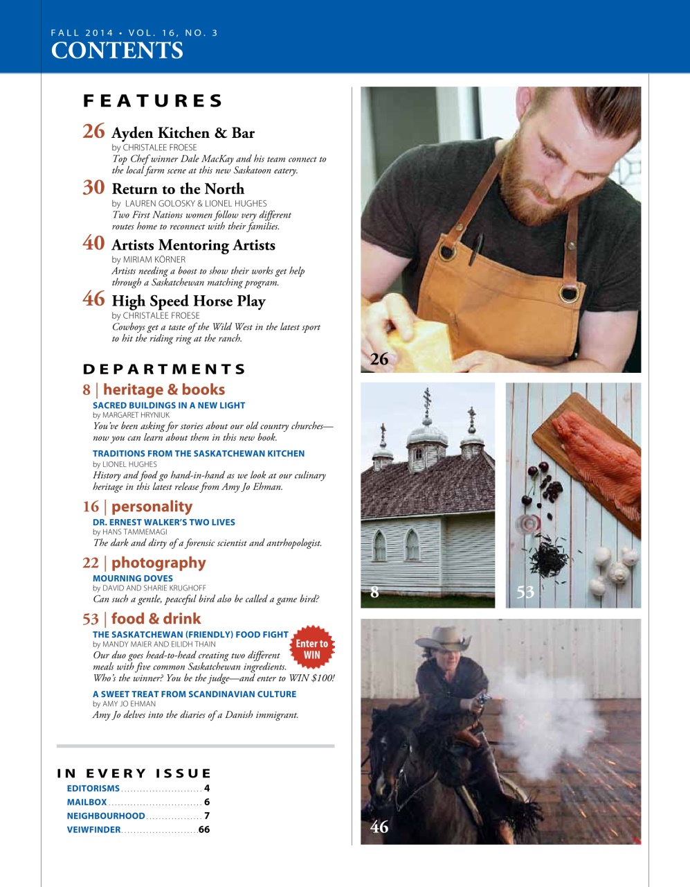 Prairies North Magazine Preview Pages