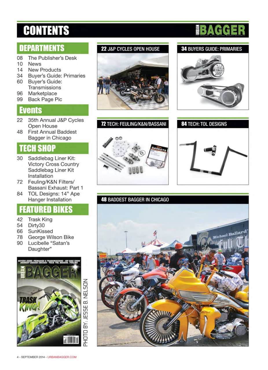 Urban Bagger Preview Pages