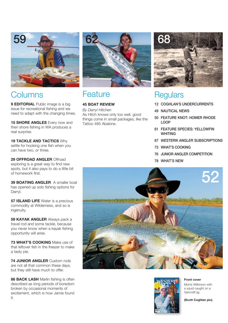 Western Angler Preview Pages