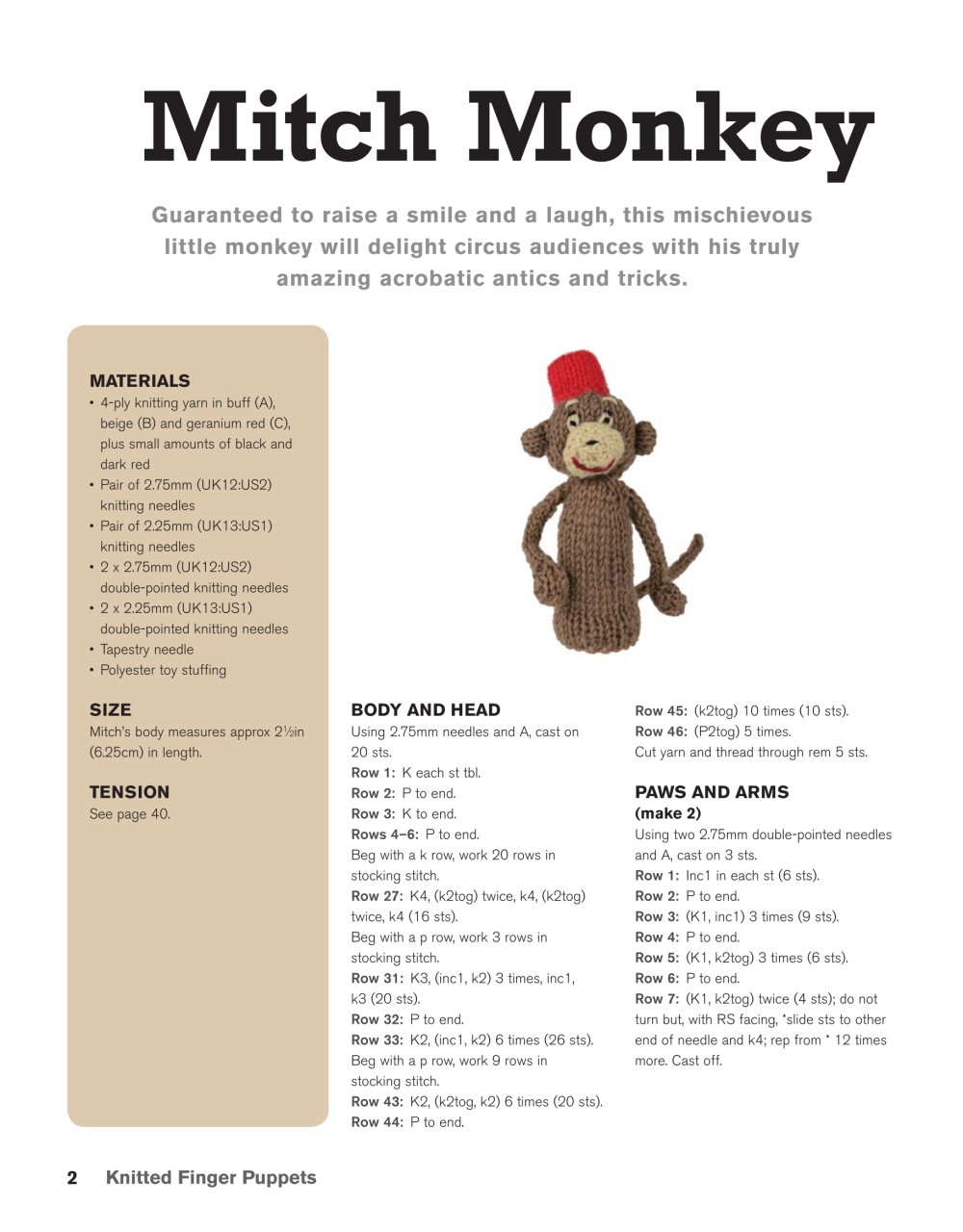 Knitting Preview Pages