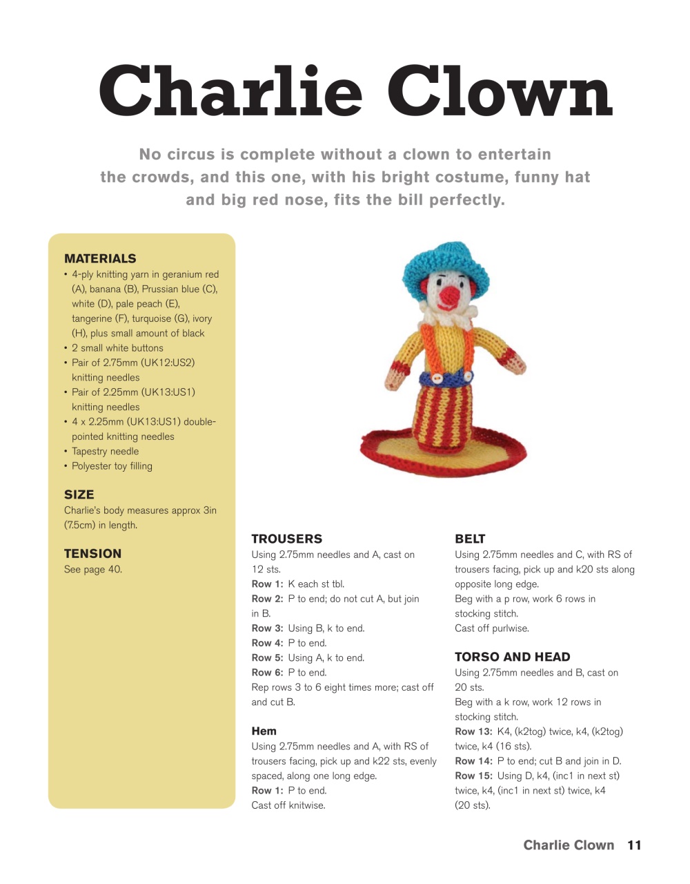 Knitting Preview Pages