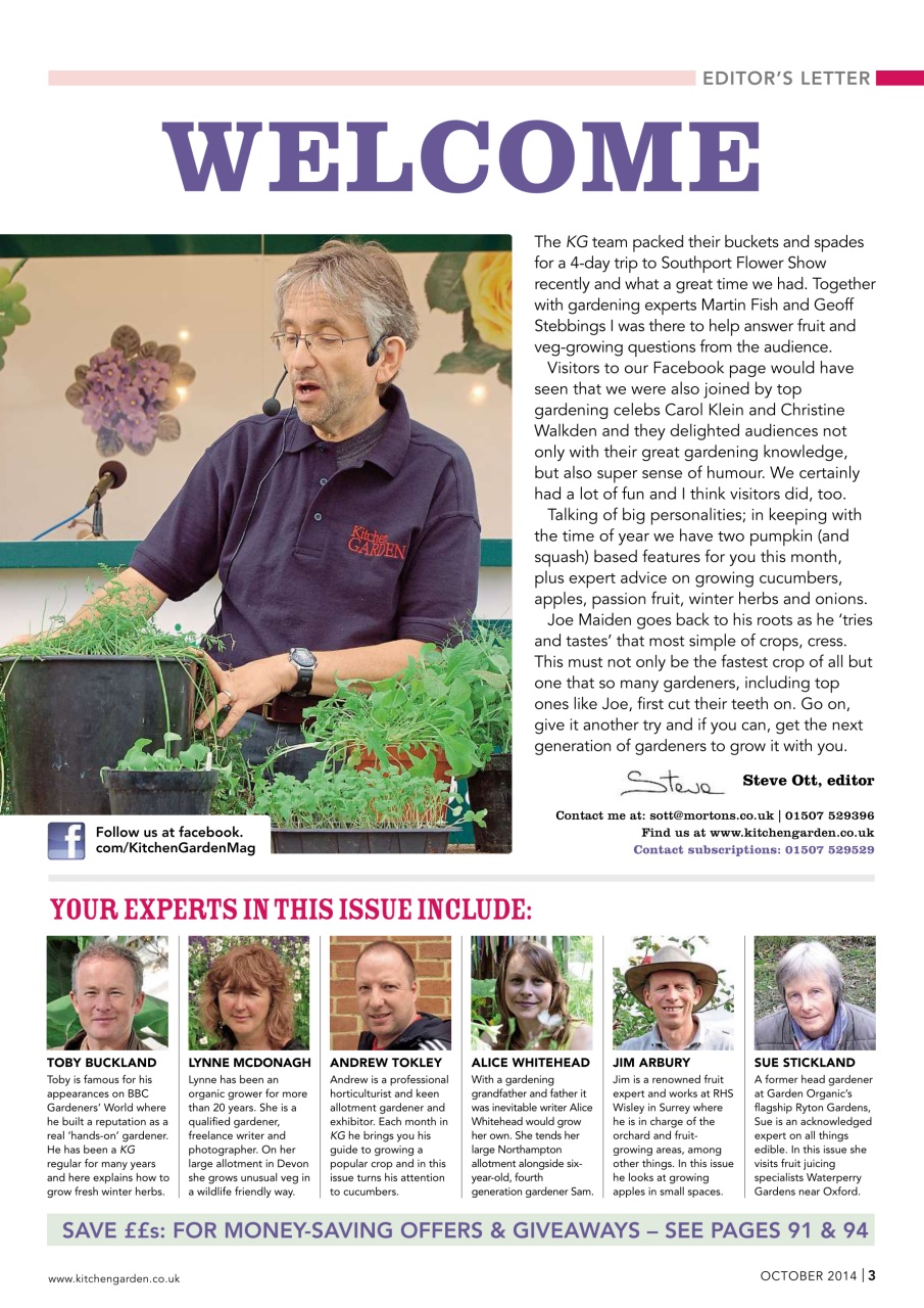 Kitchen Garden Magazine Preview Pages