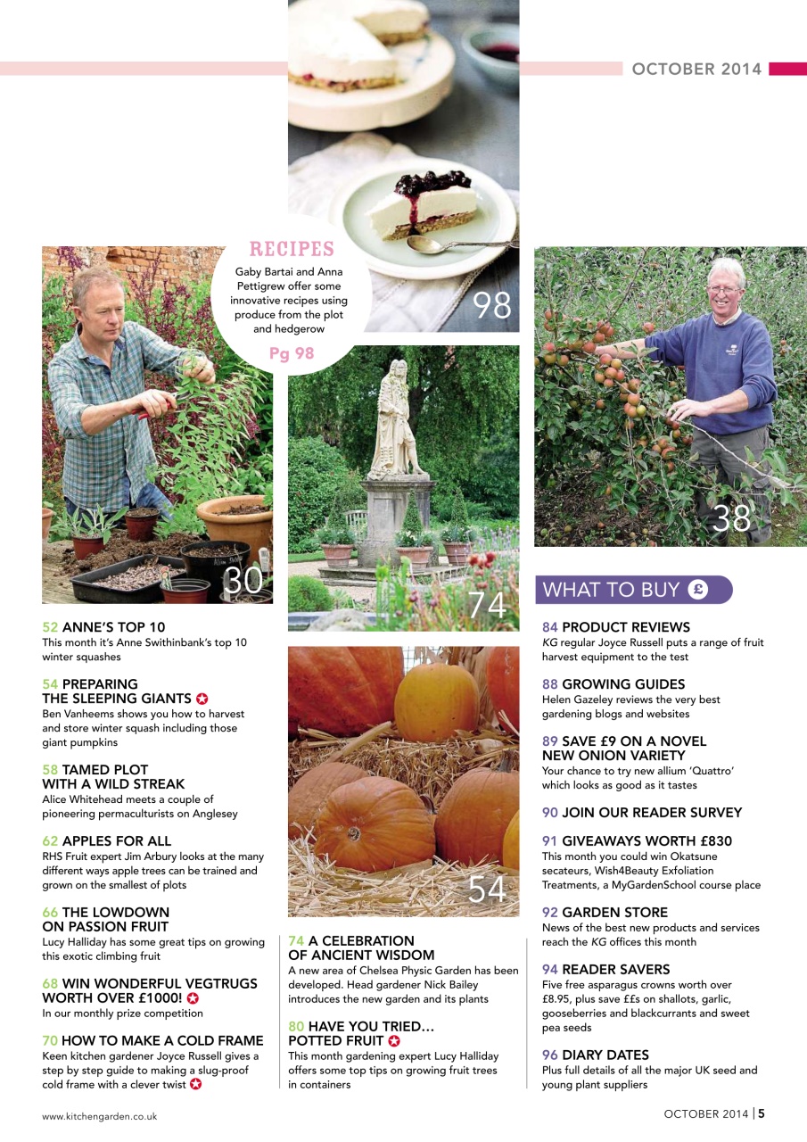 Kitchen Garden Magazine Preview Pages