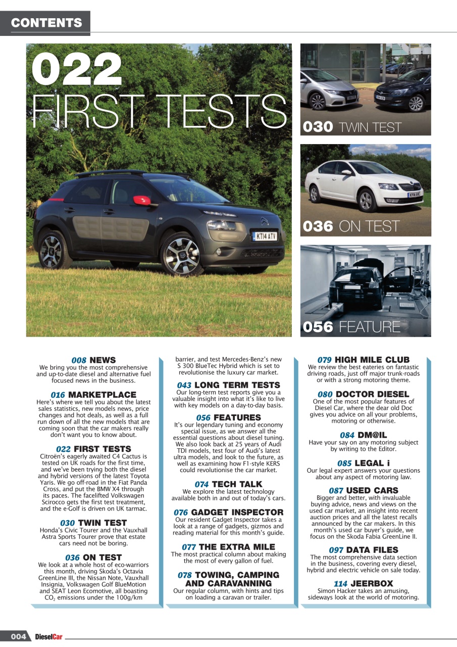 Diesel&EcoCar Magazine Preview Pages