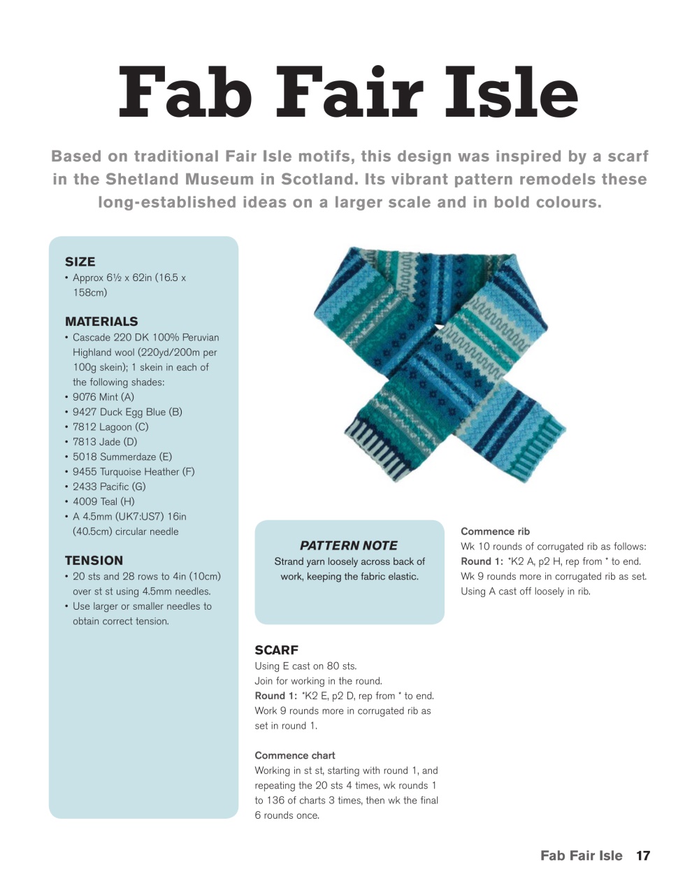 Knitting Preview Pages