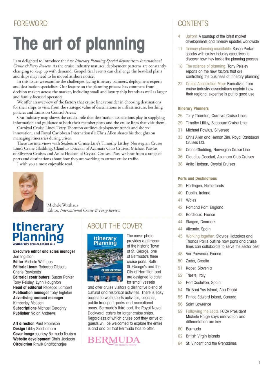 Cruise & Ferry Preview Pages