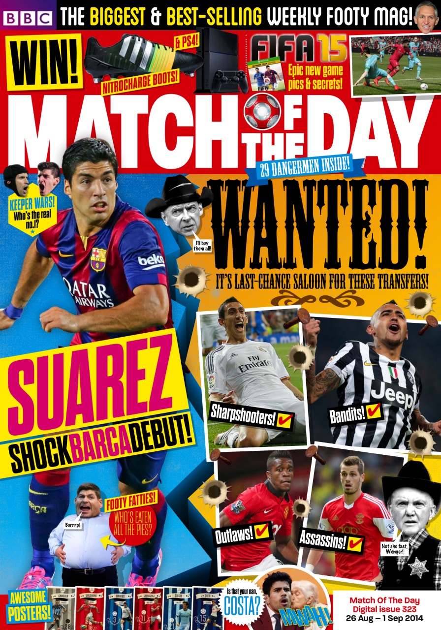 Match of the Day Preview Pages