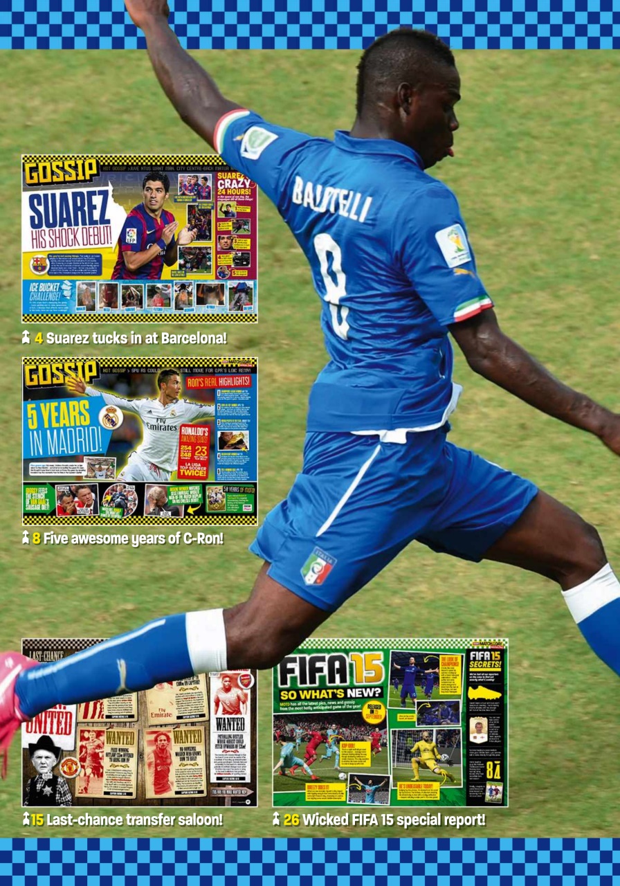 Match of the Day Preview Pages