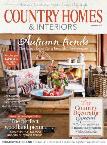 Country Homes & Interiors issue Oct-14