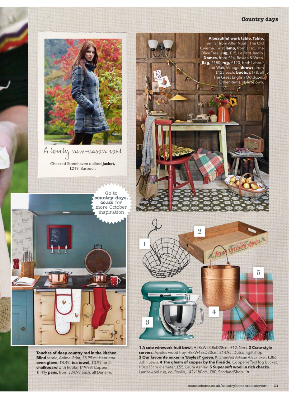 Country Homes & Interiors Preview Pages