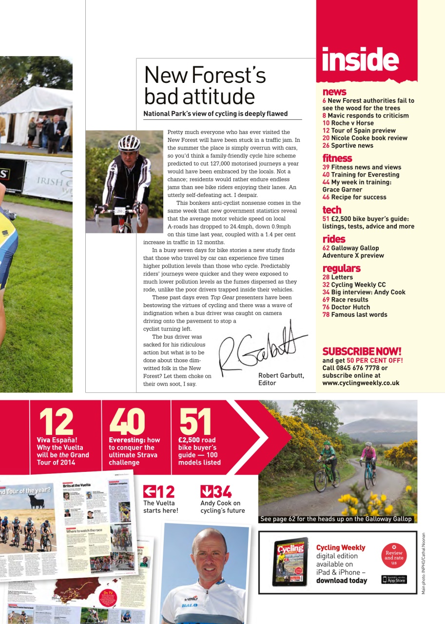 Cycling Weekly Preview Pages