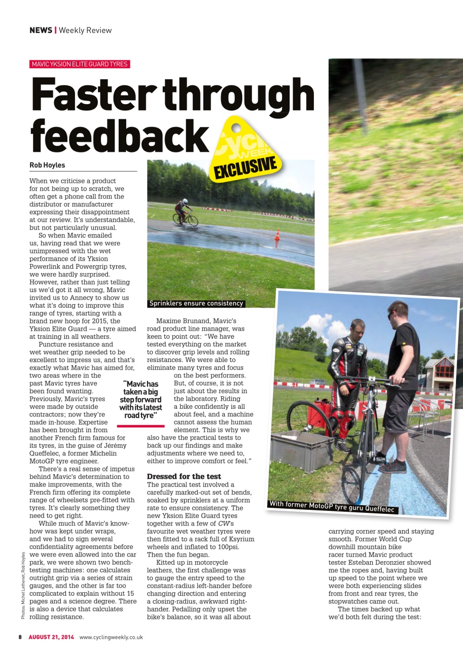 Cycling Weekly Preview Pages