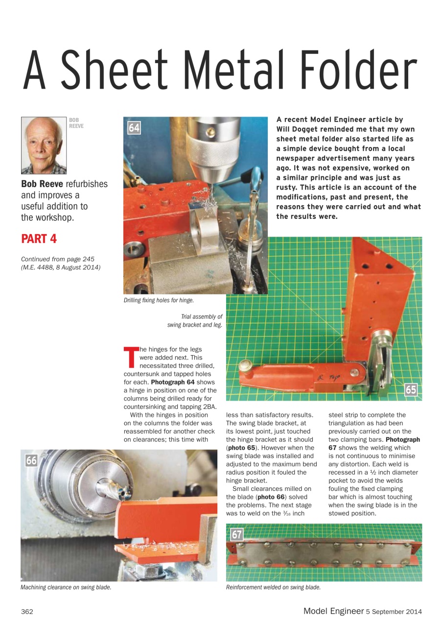 Model Engineer Preview Pages