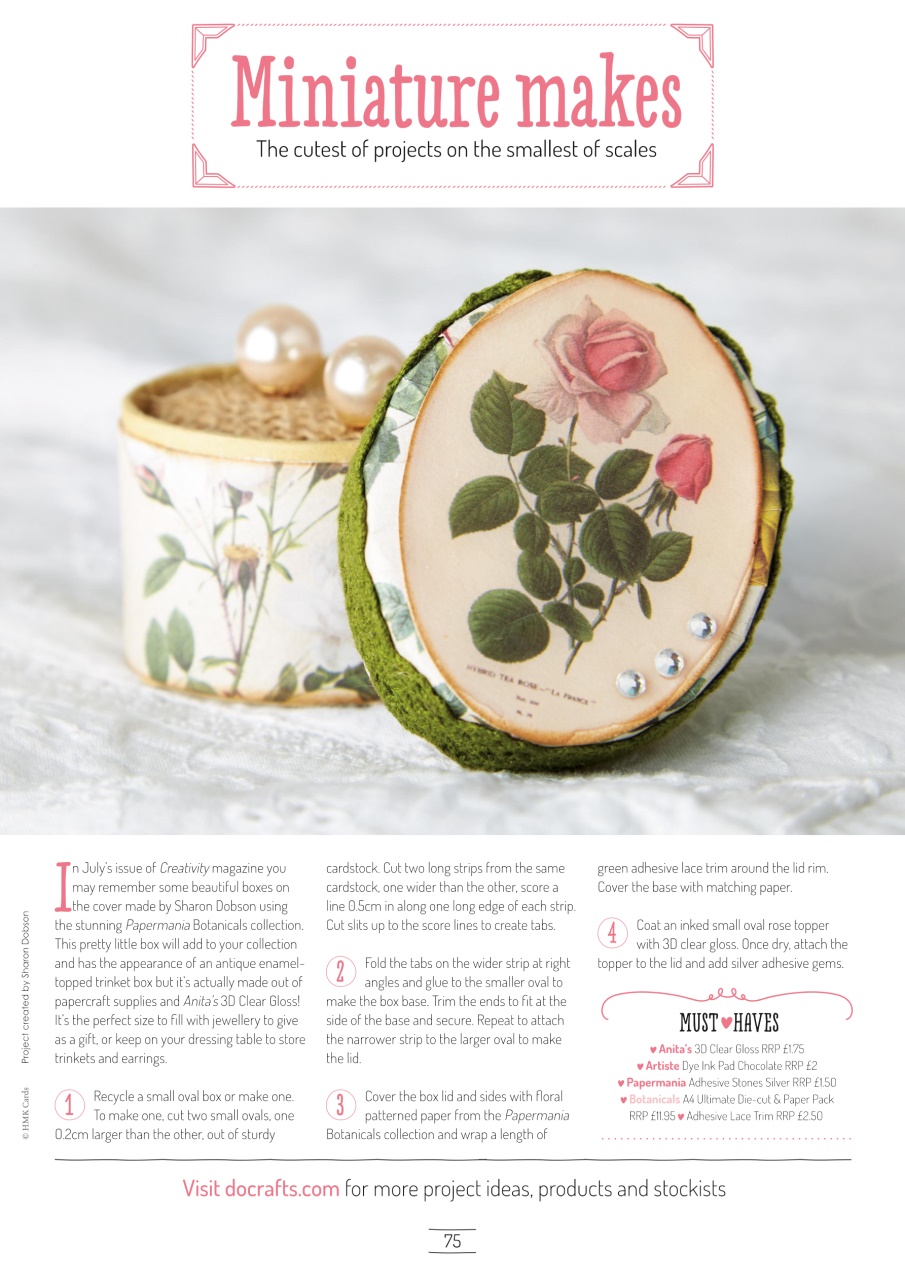 docrafts® Creativity Preview Pages